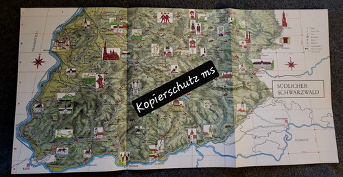 Nostalgie faltkarte südlicher - nostalgie,