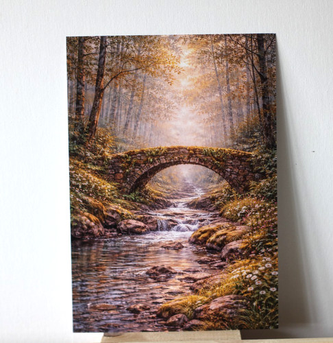 Natur wald poster - wald, a4