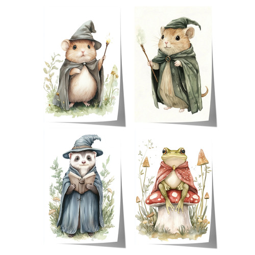 Magisch waldtiere kinderzimmer - magisch,