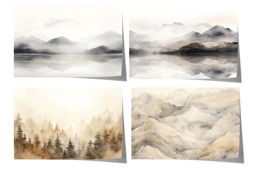 Panorama landschaft poster - panorama,