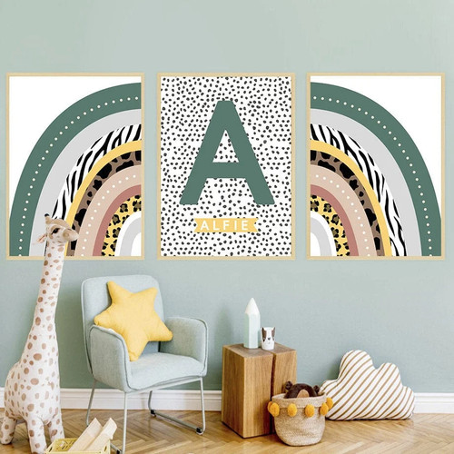 Poster kinderzimmer tiere - poster,