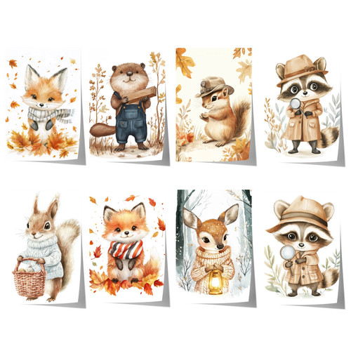 Niedliches waldtier poster - niedliches,