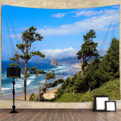 Strand wald natur poster - wald,