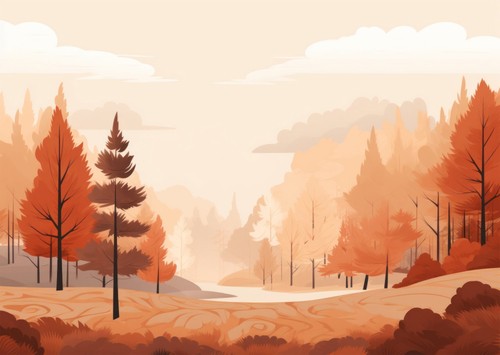Herbstwald landschaft - herbstwald,
